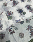 TRADITIONAL INDIAN KALAMKARI COTTON SAREE