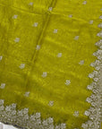 LUXURY DESIGNER SAREE WITH EMBROIDERY WORK