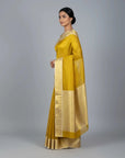 PREMIUM GOLDEN TISSUE SILK SAREE