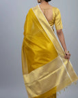 PREMIUM GOLDEN TISSUE SILK SAREE